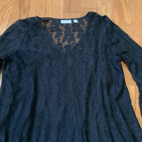 New York & Co. Lace A Line Dress - Picture 2 of 4